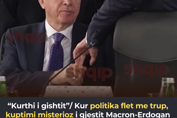 “Kurthi i gishtit”/ Kur politika flet me trup, kuptimi misterioz i gjestit Macron-Erdogan në samitin e Tiranës (Video)