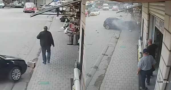 Aks*dent i tm*rrshëm në Peshkopi, makina me shpejtësi “skëterrë” p*rplas policin pas mitingut te Berishes (Pamje te renda)