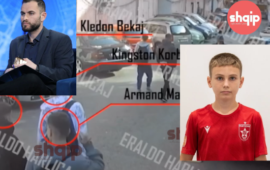 Pamje te tr*shta! Gazetari Eraldo Harlicaj publikon videon e vr*sjes se Martin Canit (Video)
