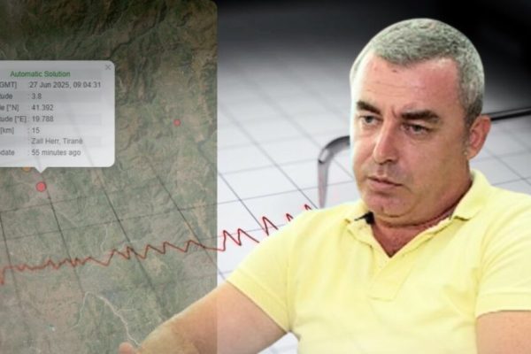 Dy tërnete g*ditën Shqiperine sot, sismiologu Dushi bën njoftimin: Ka prej një jave me termete, ja cfare pritet te ndodhe