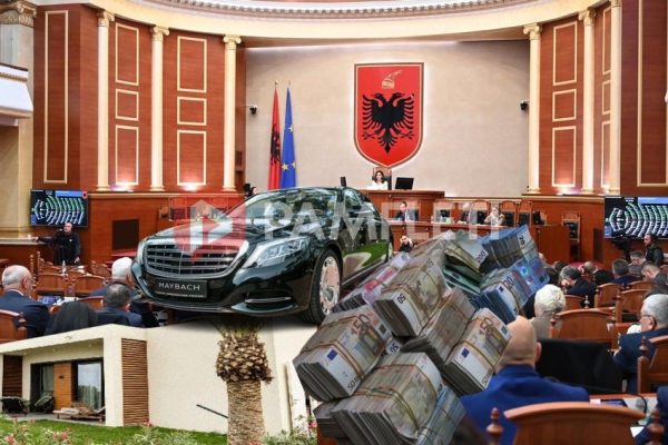 Dr*dhet politika dhe cunat me targa lluksi/ “Pasurimi i paligjshëm” futet në Kodin e ri Penal, 7 vite b*rg kush nuk justifikon milionat