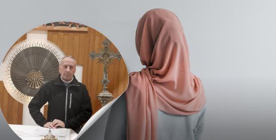 Shqiptari ne Mitrovice behet katolik dhe mohon te bijen: Ske te drejte te me quash baba, deri sa te heqesh shamine, ja arsyeja e tij e forte (Video)