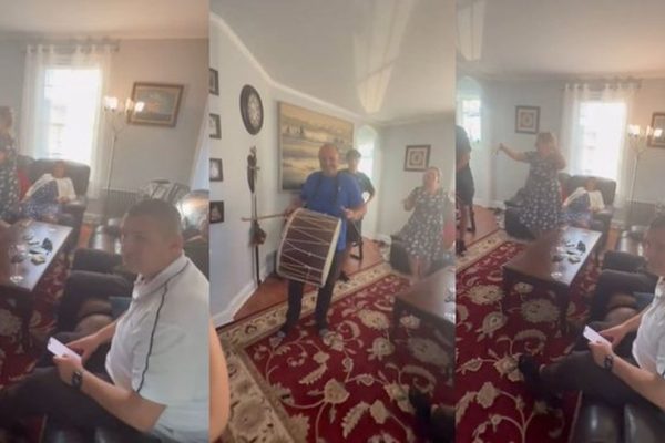 Altin Dumani kapet ‘mat’ në SHBA: Duke festuar me tupana, ja cfare gëzimi ka familja e tij (video)